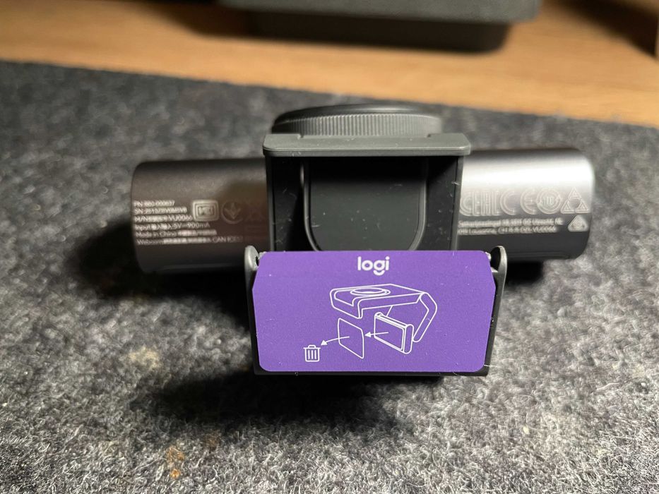 Logitech MX Brio 4K (excelente estado, com garantia)