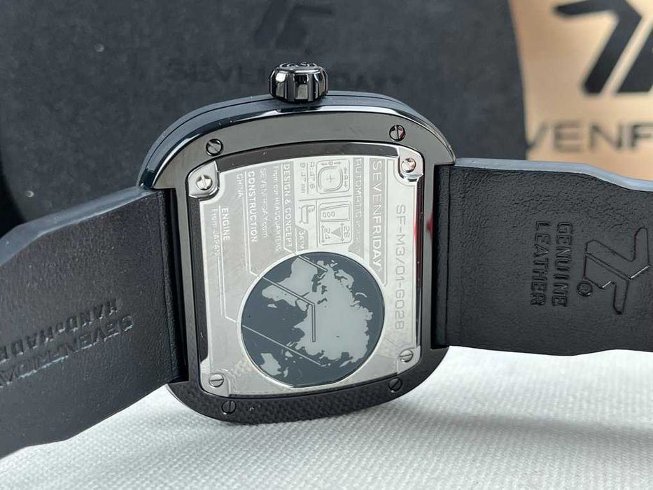 Relogio aut. Sevenfriday - M3/01 spaceship (certificate NFC)