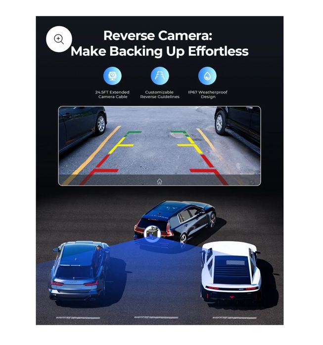 Android Carplay do samochodu z kamerą