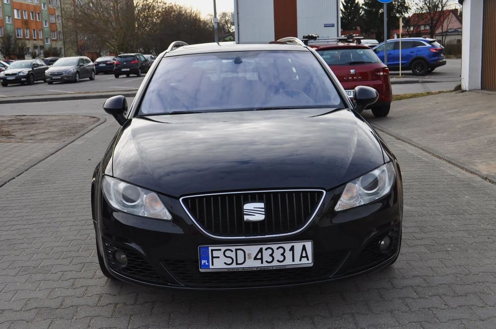 Seat Exeo ST 2.0 143KM Common Rail NAVI zarejestrowany ALU17 biksenon F.Vat