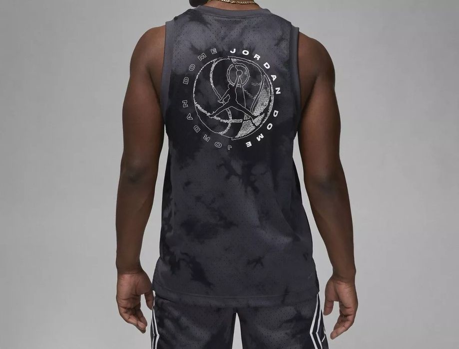 Майка Nike Jordan Dri-FIT Sport Breakfast Club Mesh Jersey Dark Shadow