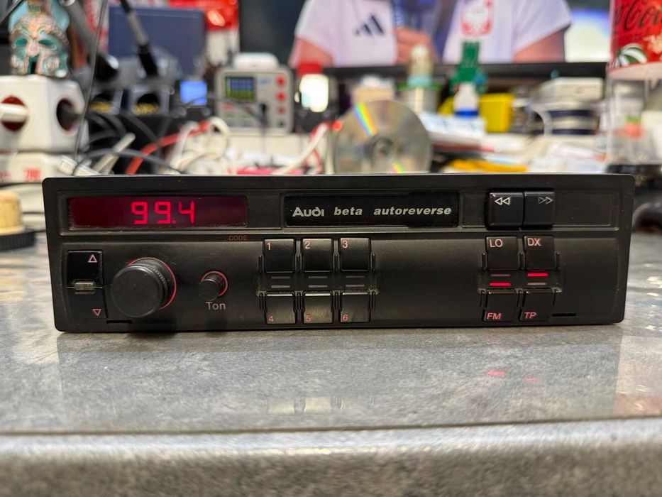 Fabryczne Radio Audi BETA CC ALPINE unikat 22cm A6 C4 100  A4 b5 A3 8L