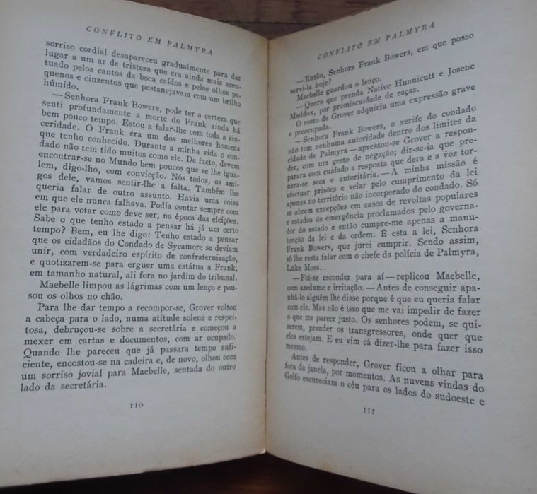 Conflito em Palmyra de Erskine Caldwell