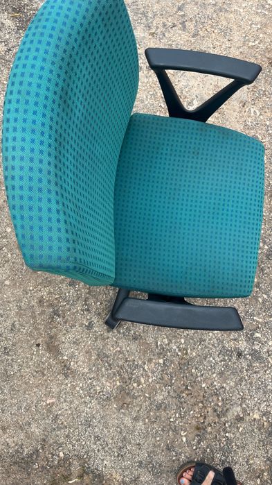 Cadeira de escritório azul