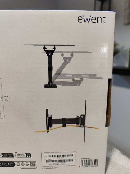 Suporte TV de braço 23/43 polegadas novo