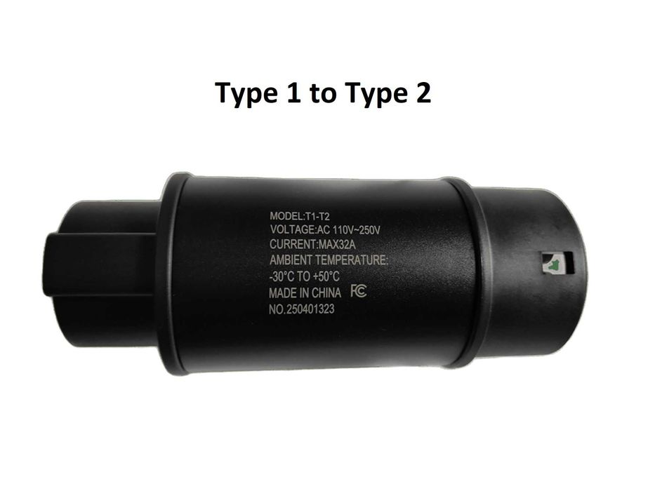 Адаптер переходник type 1 type 2 gbt tesla nacs ccs2 ccs1