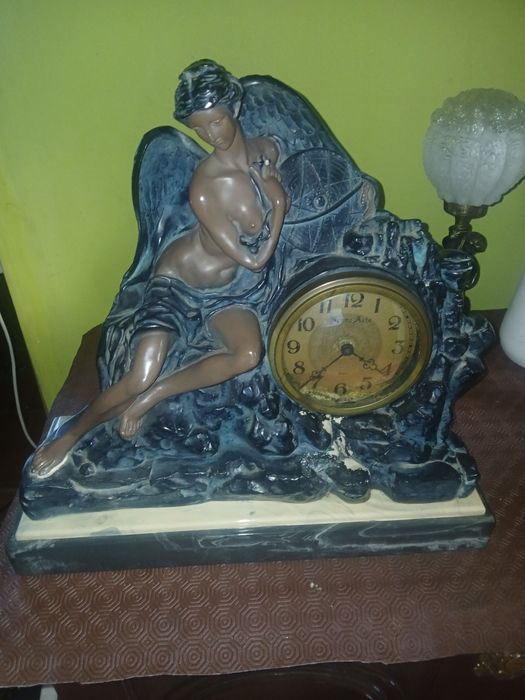 Relogio antigo bronz'art