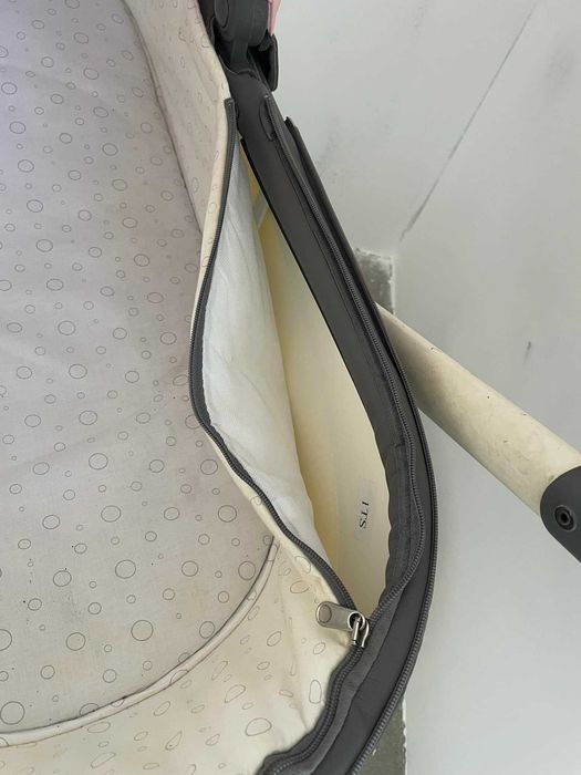 Anex sport Wózek różowo szary