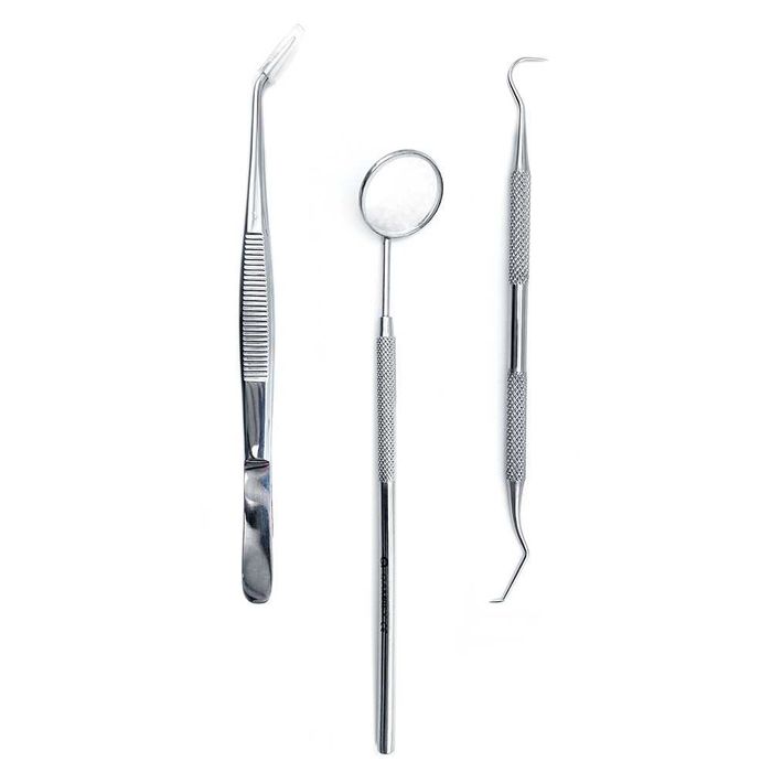 Kit de Diagnóstico de Medicina Dentária – Conjunto em Aço Inoxidável