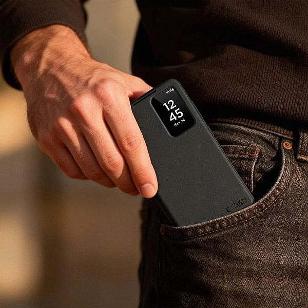 Etui z klapką TP do Samsung Galaxy S26 Ultra czarny Braders