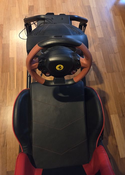 Fotel gamingowy Kokpit wyscigowy Simracingu