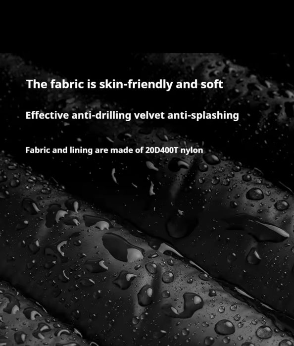 Пухові штани-самоскиди Naturehike Down pant Full Zip XL Black