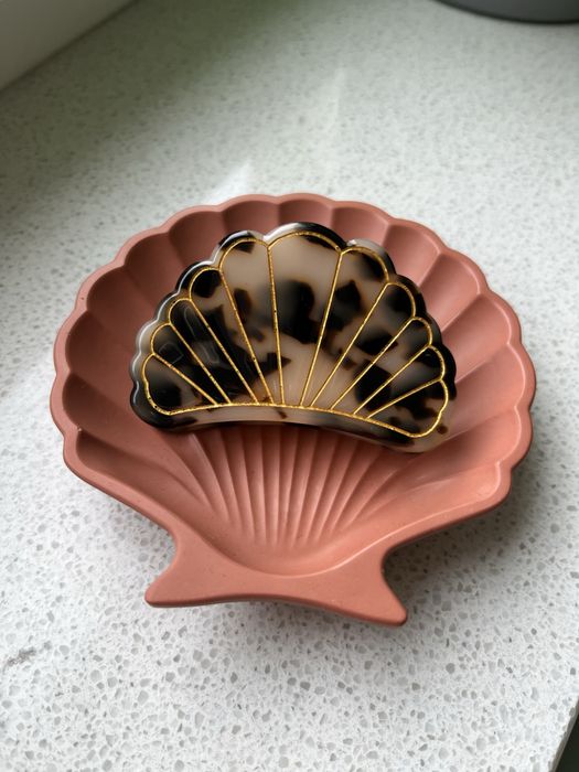 Klamra do wlosów ozdobna muszla Tortoiseshell