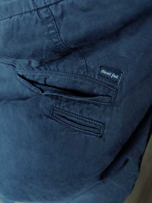 Джинсы (chino Diesel jeans Italy w36 dark blue.