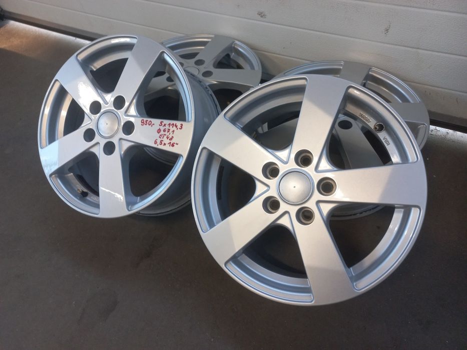 Alufelgi 16" 5x114,3 do Kia, Hyundai