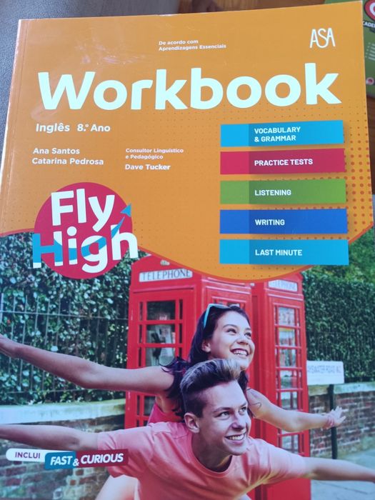 Livro de exercícios do 8° ano de inglês da LeYa