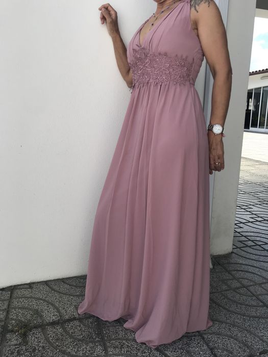 Vestido comprido casamento / cerimónia / festa