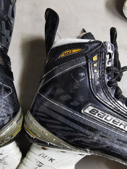 Bauer все размеры коньки