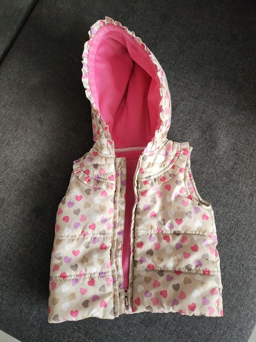 Kamizelka dziewczęca r.74