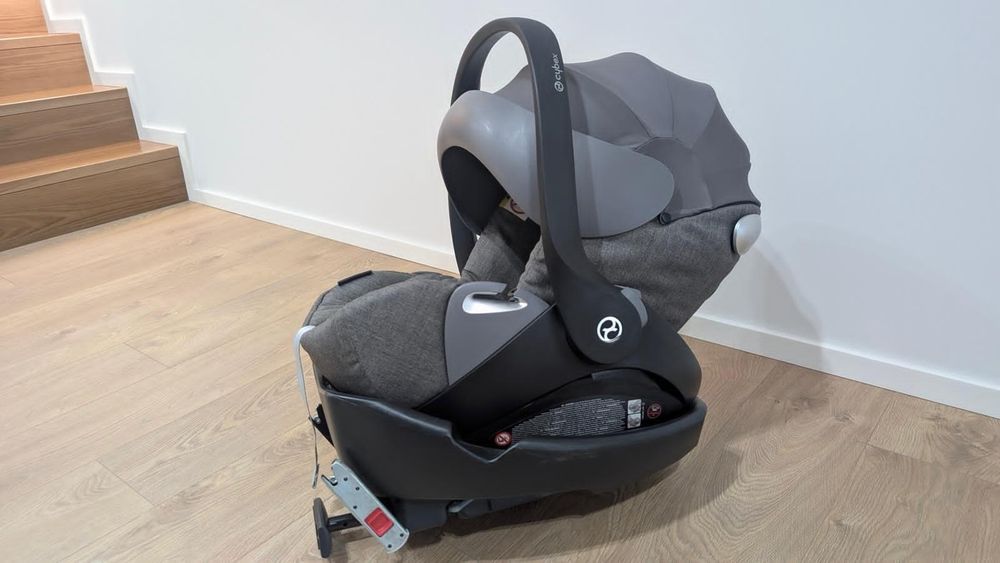 Cadeira de Automóvel Cloud Q Plus Cybex Grupo 0+ Cinzento Claro