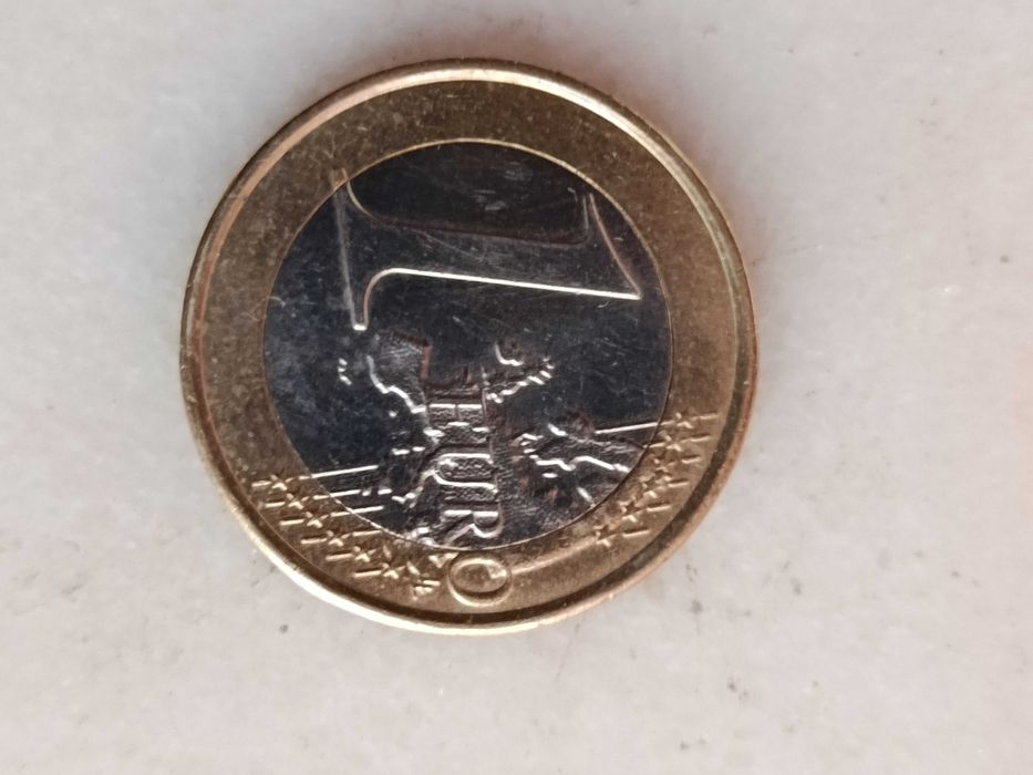 Moedas 1 euro portuguesa