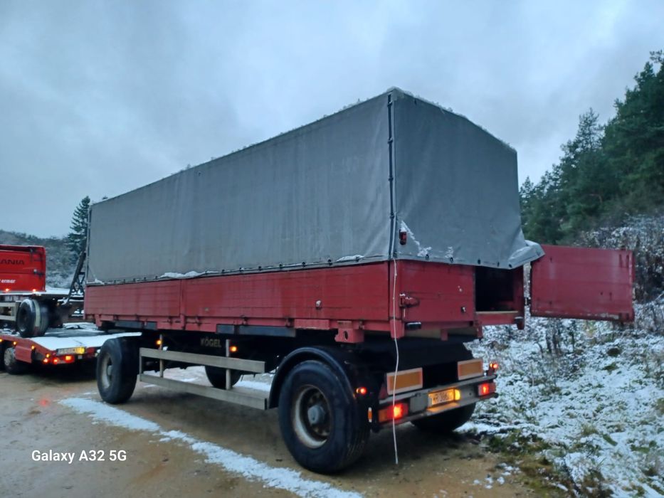 Zabudowa bdf burto firanka przyczepa