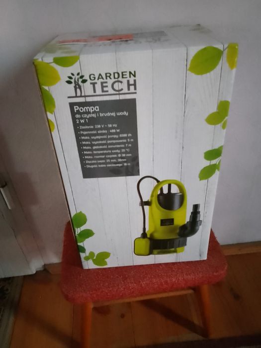 sprzedam nową pompę do brudnej I czystej wody 2w1