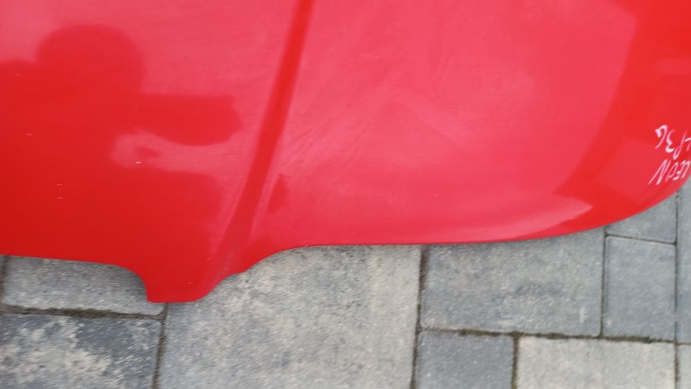 Seat Leon 1 toledo 2 maska pokrywa silnika czerwona lp3g