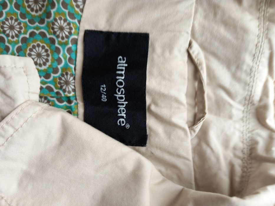Trencz damski, beżowy