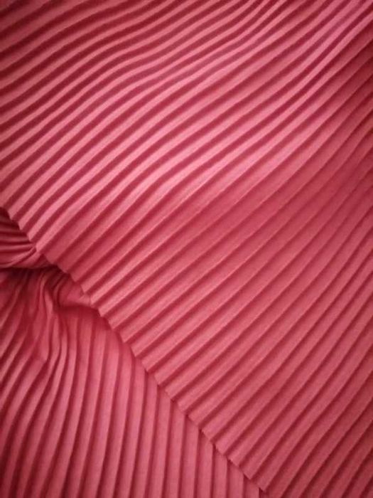 Nowa sukienka XL 42 plisowana z wiskozy różowa malinowa