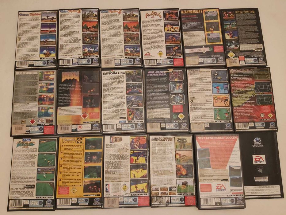 Jogos SEGA SATURN diversos