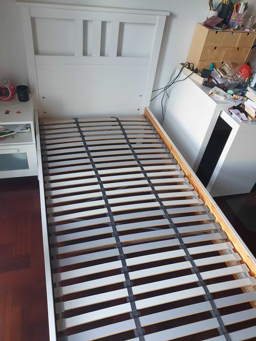 Cama individual com colchão  IKEA
