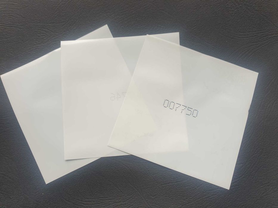 Plomby termokurczliwe białe 85x85 / 1000 szt