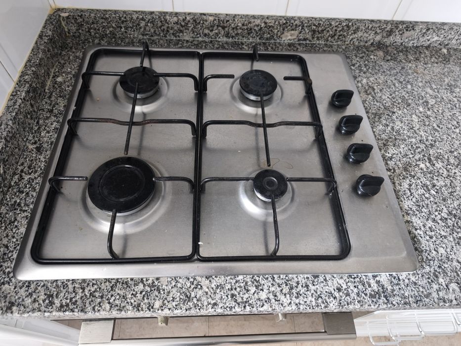 Vendo placa gás natural 4 bocas Teka