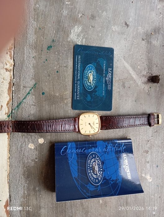 Relógio Longines (ouro)