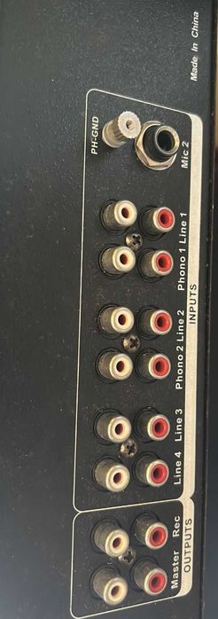 Mesa de Mistura 4 Canais 6 Entradas USB/Gravação/SD IBIZA Funcionando.