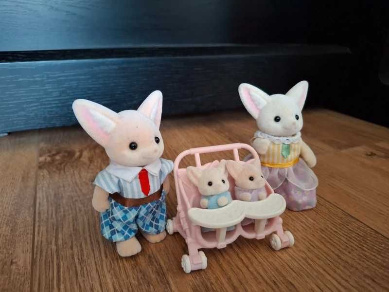 Sylvanian Families Rodzina Lisków Pustynnych Fennek Fox