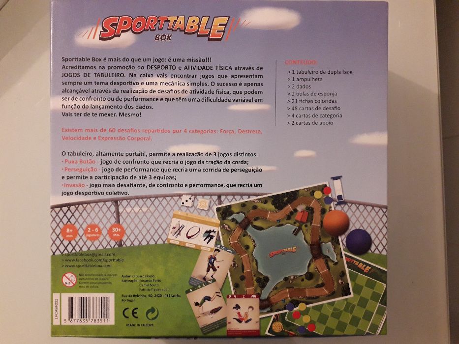 Sporttable Box - Nunca foi usado.