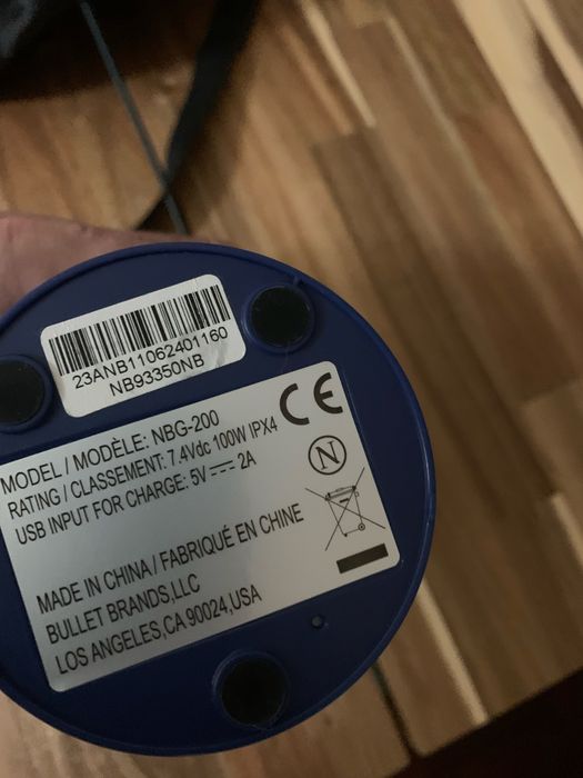 Nutribullet - Liquidificador portátil