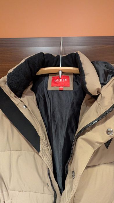 Zimowa kurtka GUESS męska rozmiar L, jak nowa