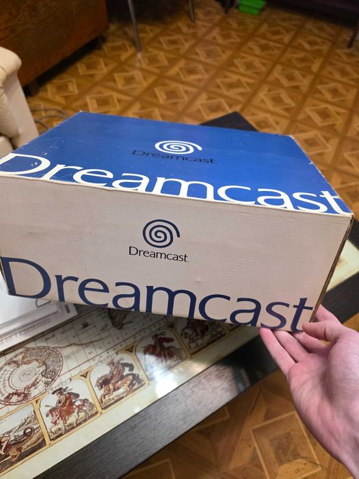 箱付きプレステーション1✖︎ DREAMCAST Sega Dreamcast PAL VA1, рабочая без нюансов, Complete in Box + 20
