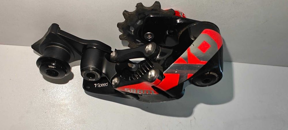 Profesjonalna Przerzutka Tylna SRAM X0 DH (7 Speed) – Stan Bardzo Dobry