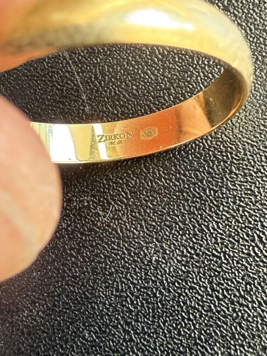 Złote obraczki 14k