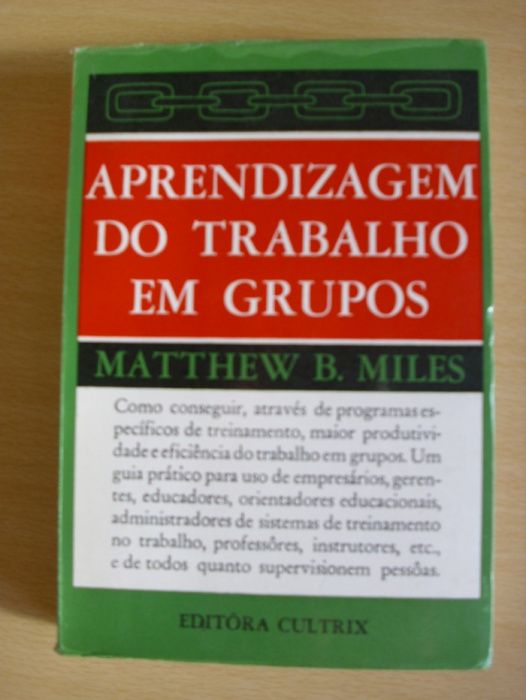 Aprendizagem do Trabalho em Grupos de Matthew B. Miles