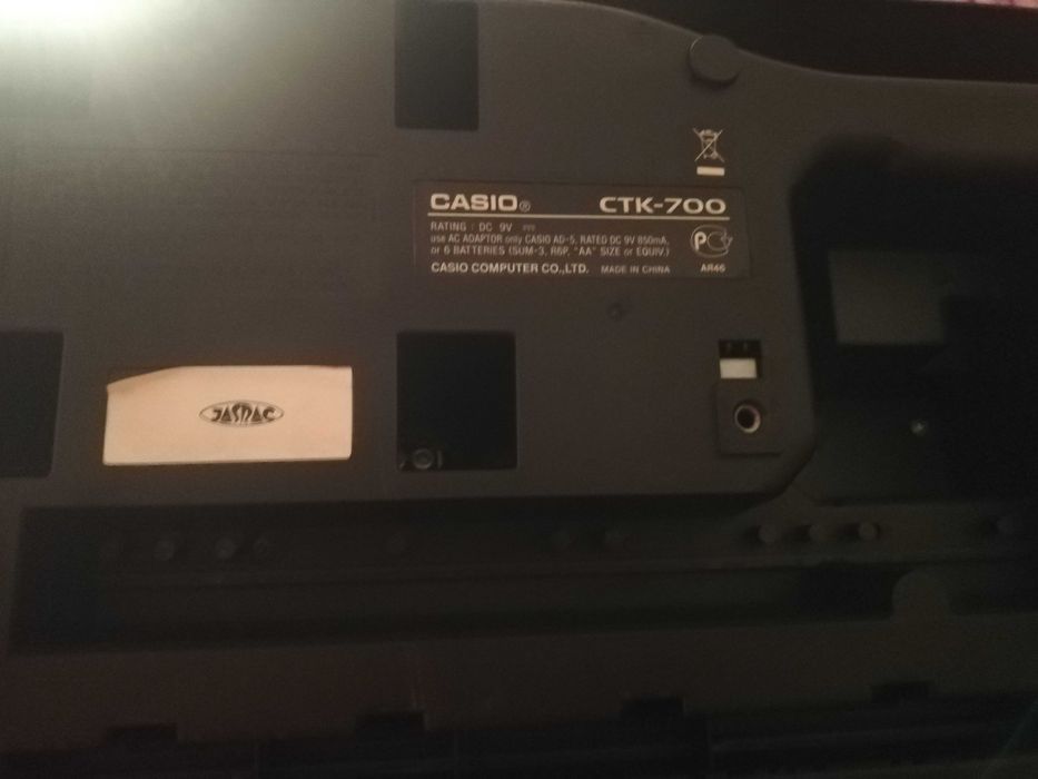 Piano Casio CTK 700