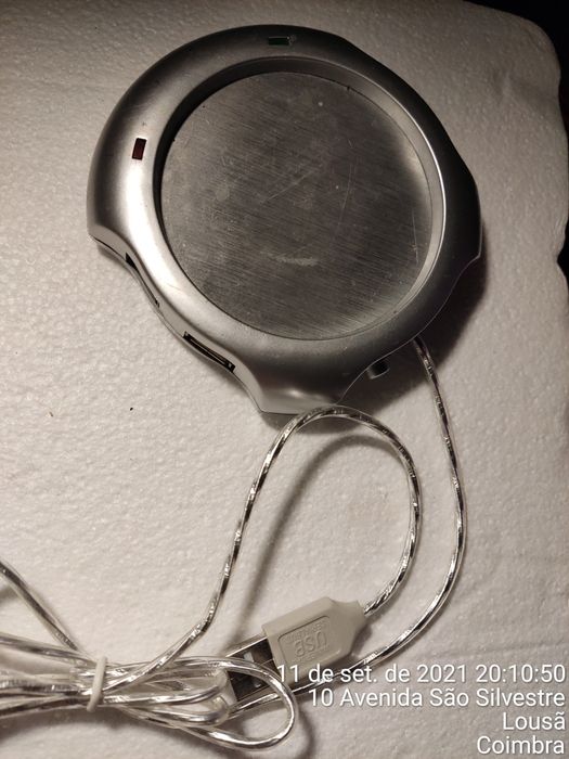 Base de aquecimento para secretária