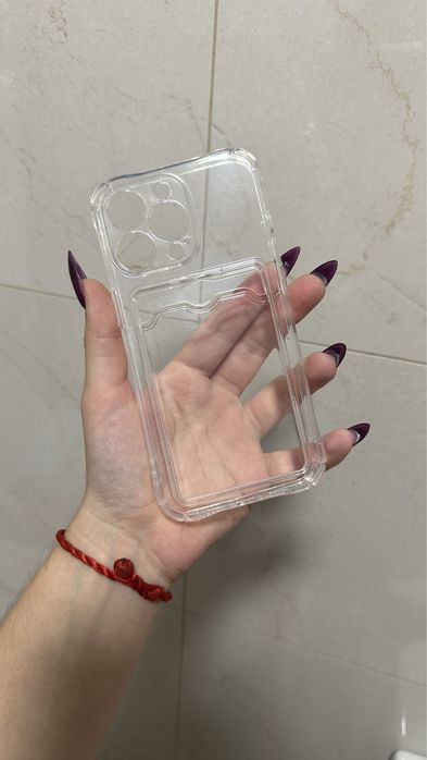 чехол прозрачный iphone 13 pro