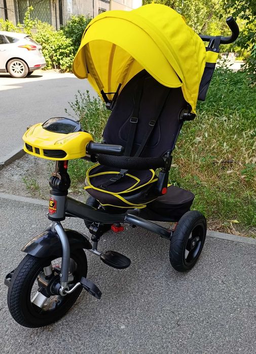 Детский велосипед с родительской ручкой Best trike