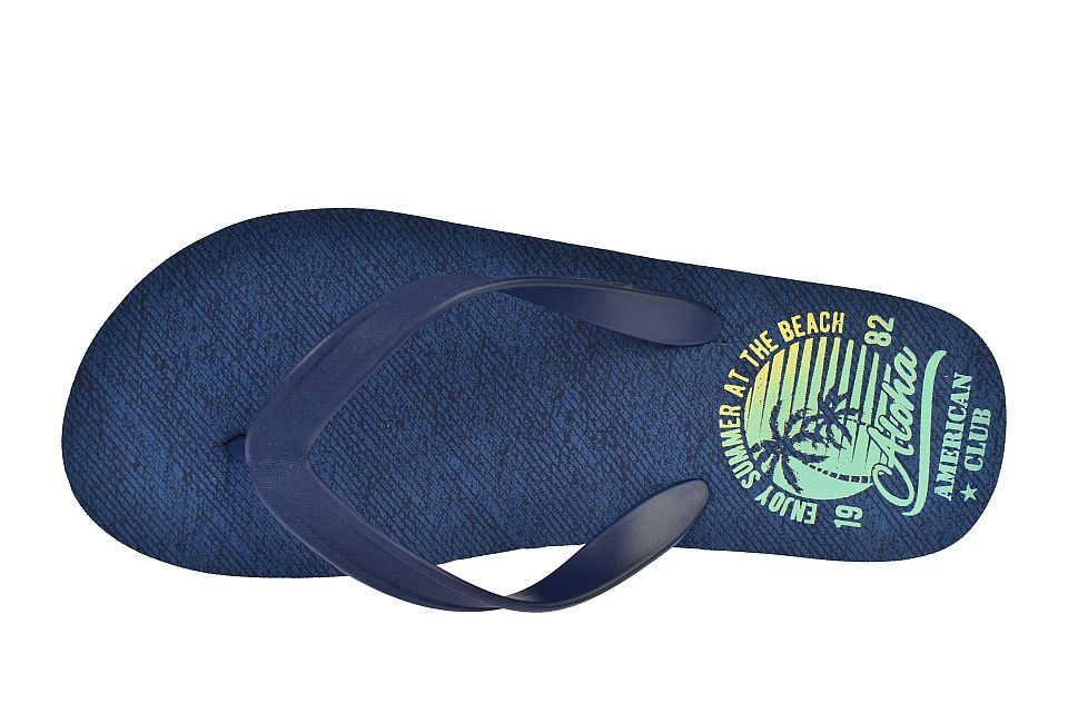 Klapki japonki męskie JP01/20 NV z gumowym paskiem roz. 45