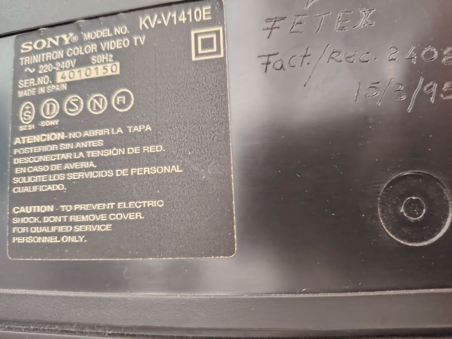 Video gravador VHS TV